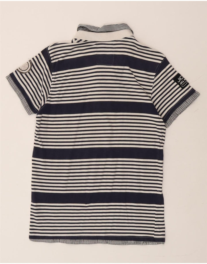 Polo Jack & Jones para hombre de rayas azul marino grande