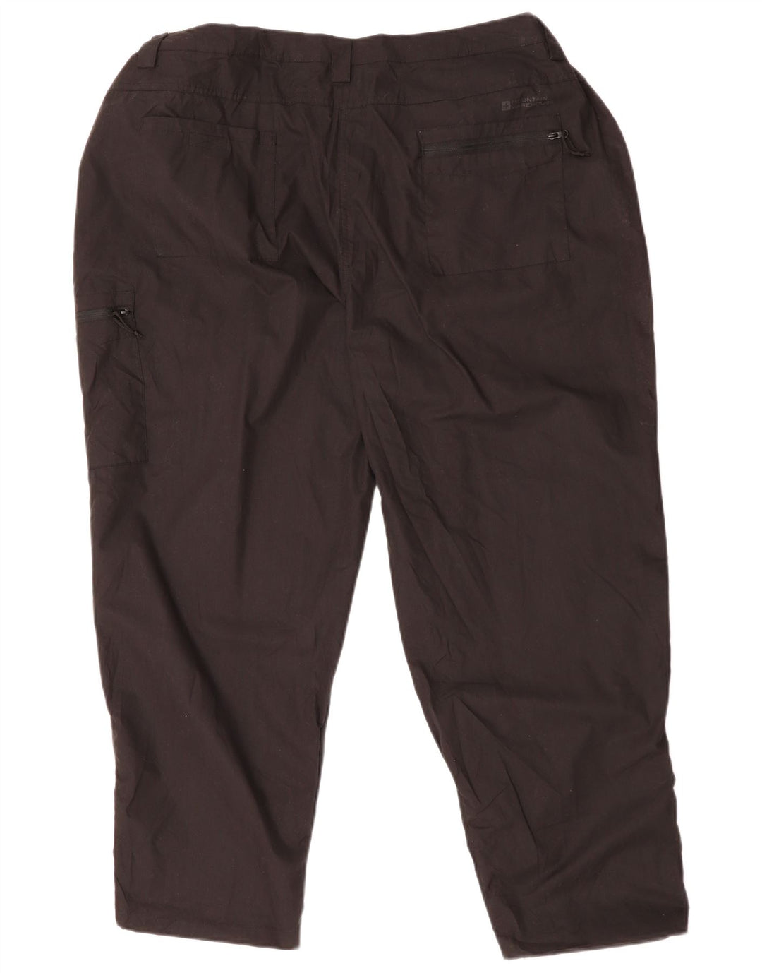 MOUNTAIN WAREHOUSE Pantalones cargo cónicos para mujer UK 22 3XL W42 L28 Negro