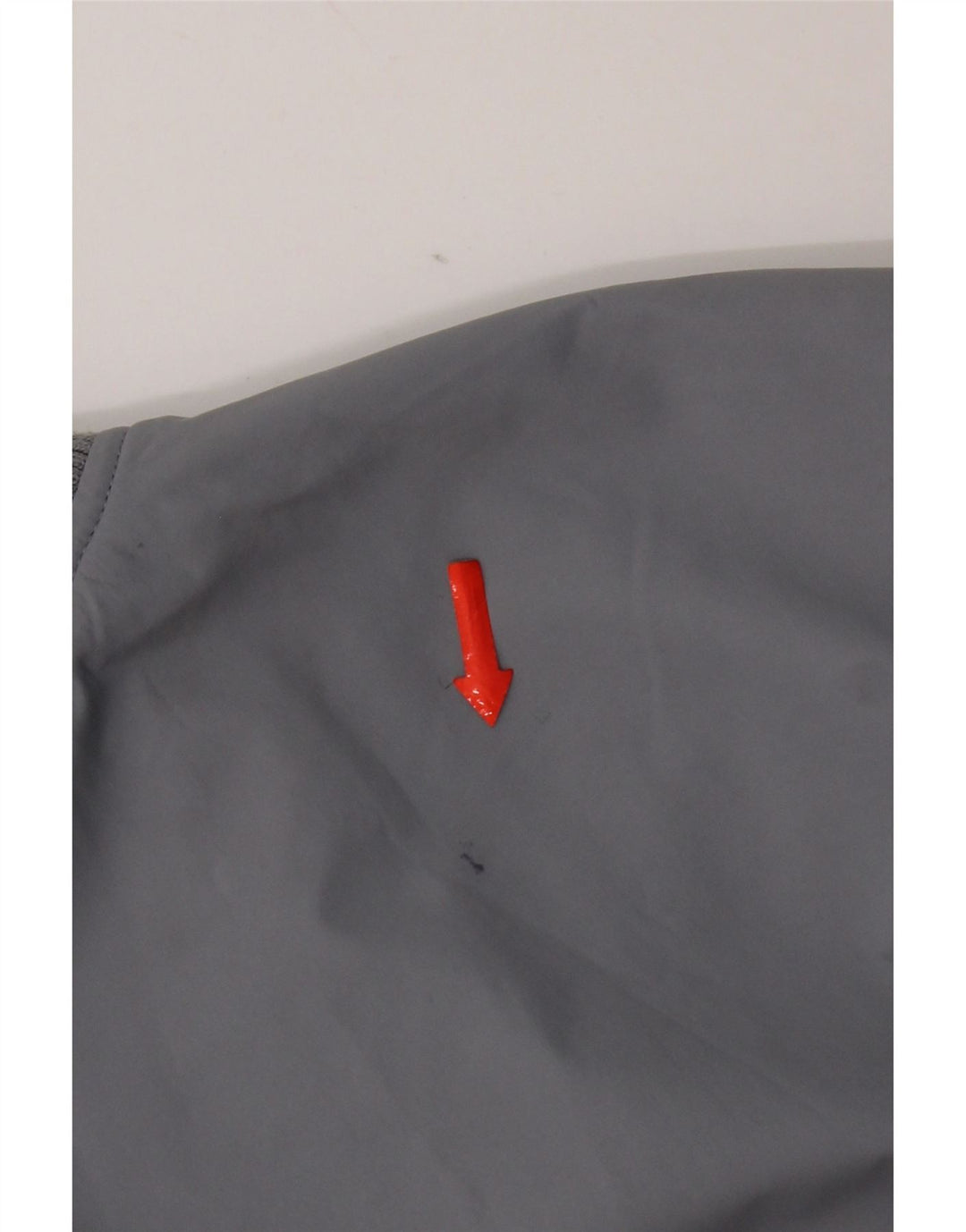 Zara Hombre Cazadora Bomber ES 38 Poliéster Gris Medio