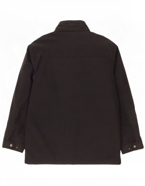 Gant Mens Hooded Padded Jacket UK 42 XL Black Polyester