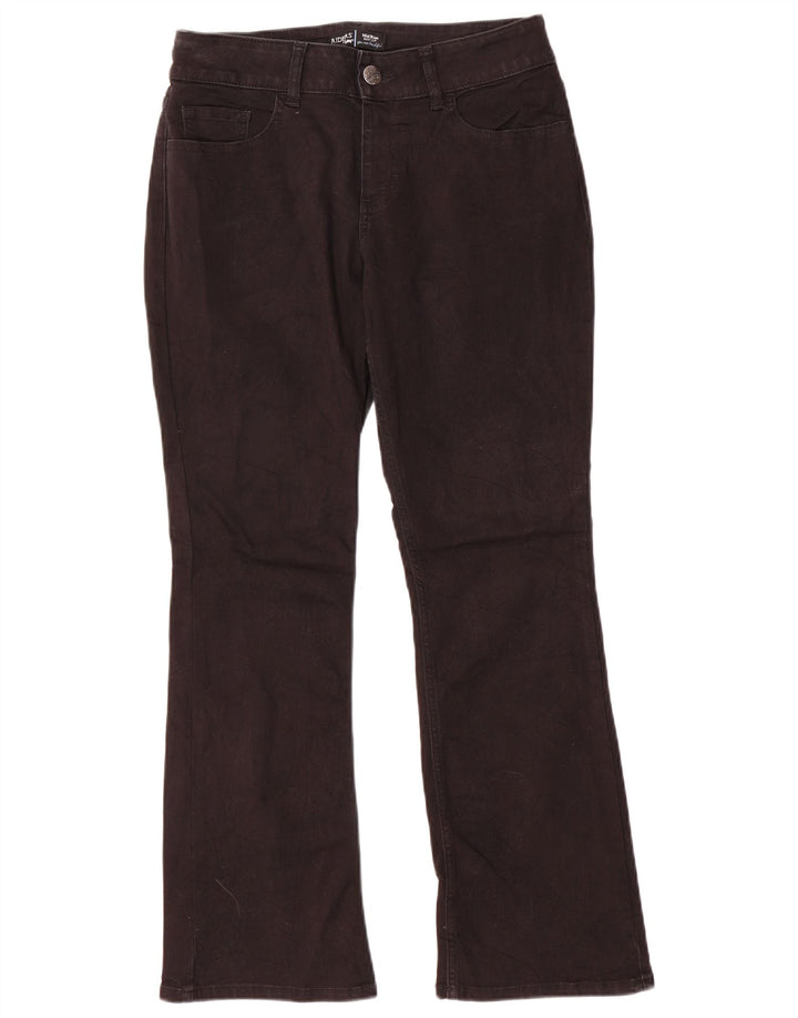Lee Jeans Riders de talle medio para mujer, talla 8, mediana, W30 L29, algodón negro