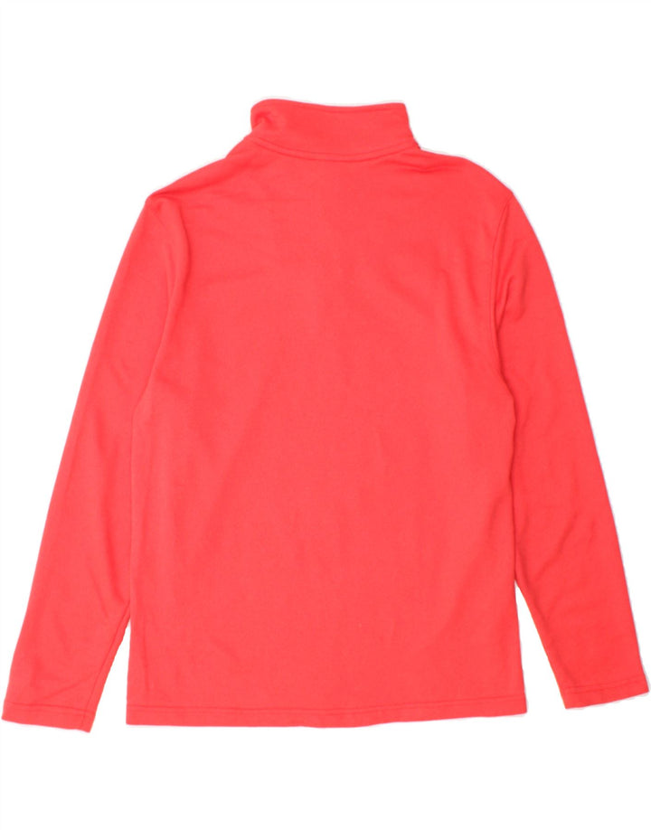 IZOD Mens Zip Neck Sweatshirt Jumper Small Pink Polyester Vintage Izod and Second-Hand Izod from Messina Hembry 