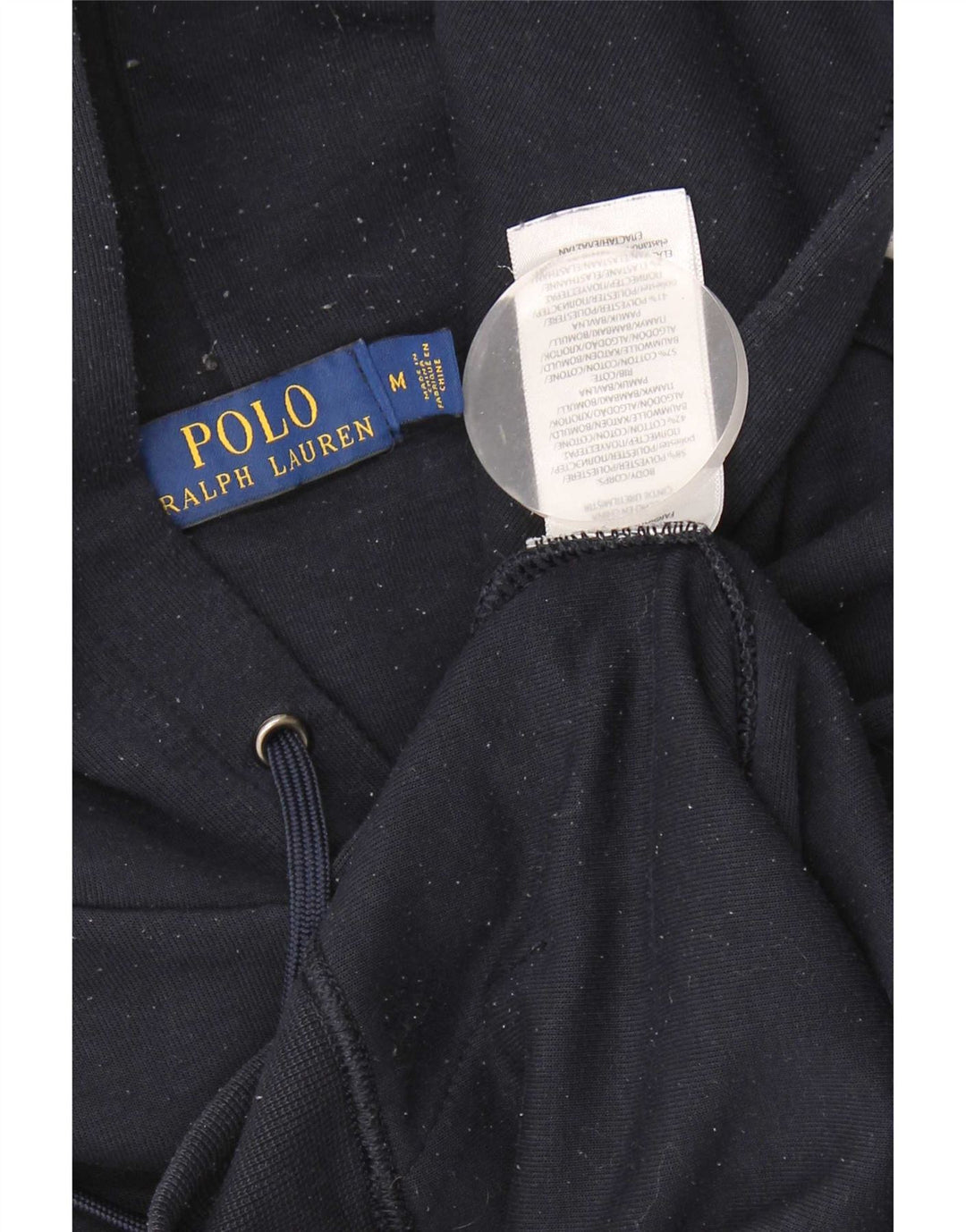 Polo Ralph Lauren Sudadera con capucha para hombre Jersey Medio Azul marino Poliéster