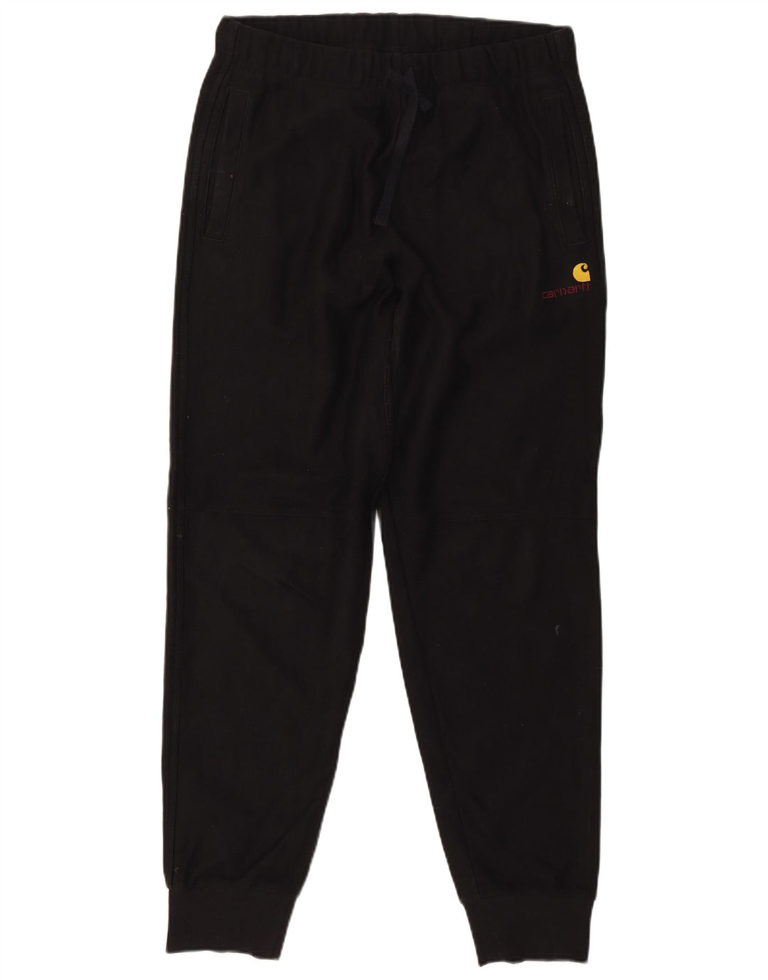 Carhartt Hombre Pantalones De Chándal Joggers Medium Negro Algodón