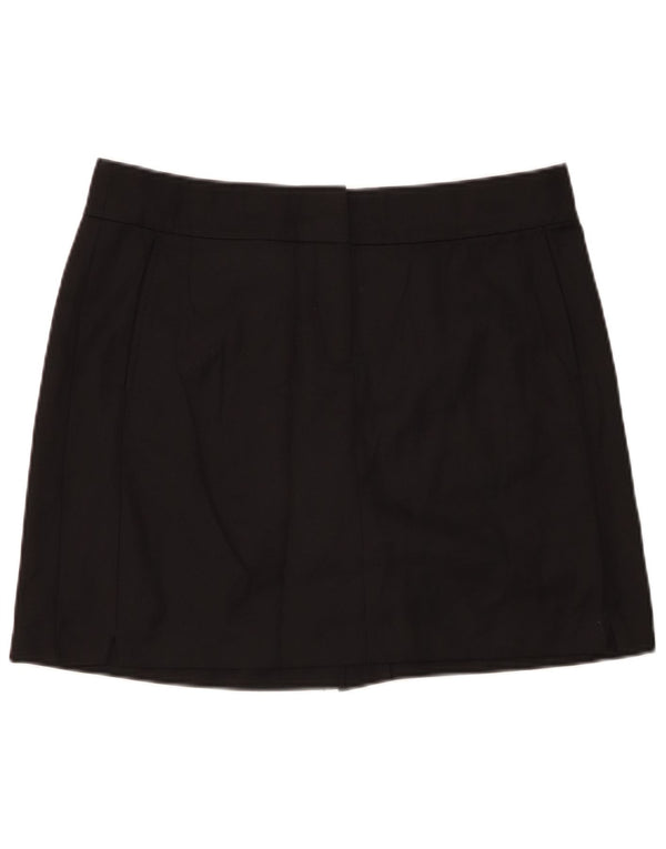 Falda pantalón para mujer IZOD grande W32 L7 poliéster negro