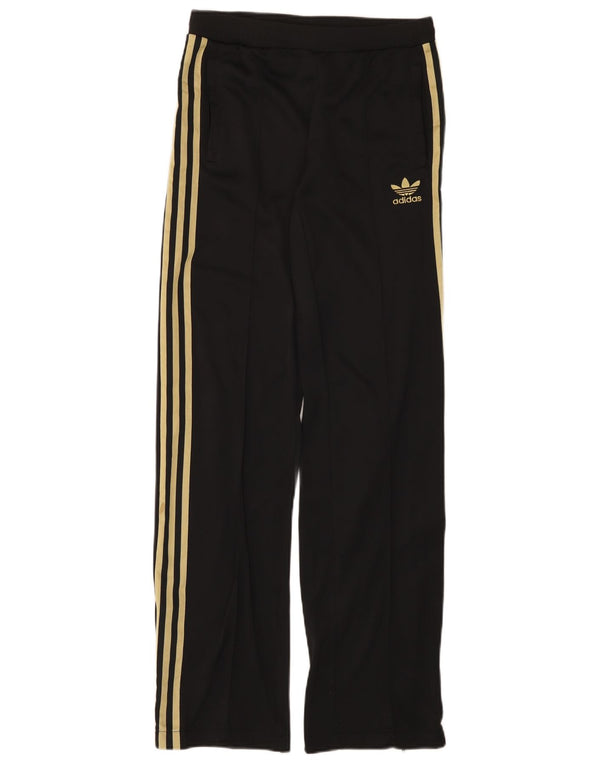 Adidas Pantalones de chándal para mujer UK 8 Small Black Nylon