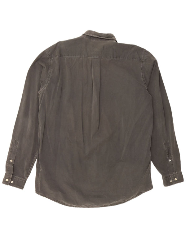 MURPHY & NYE Camisa Marine Heritage para hombre XL Algodón gris