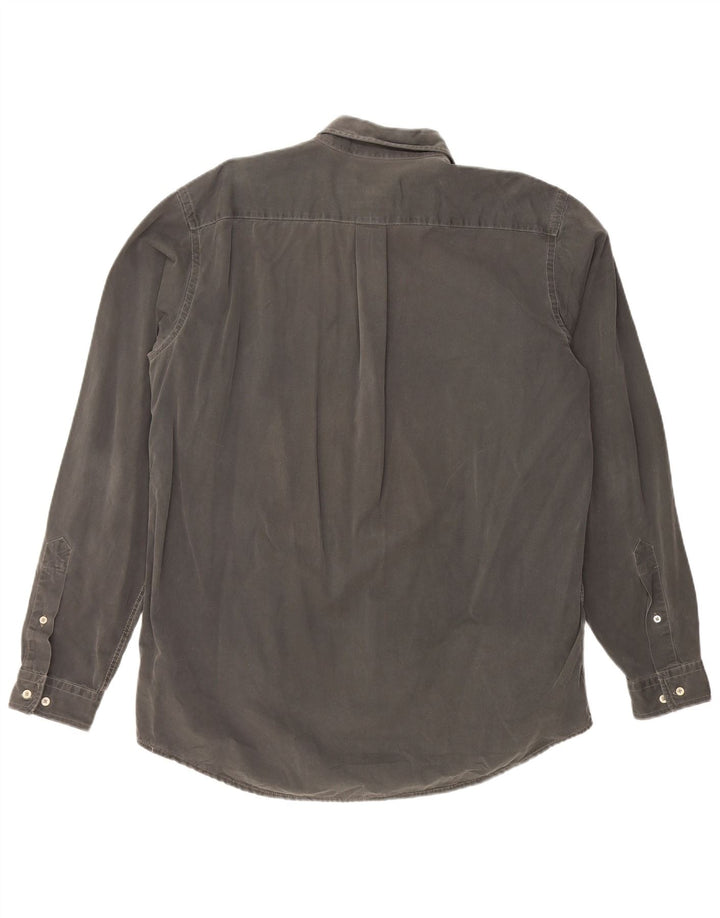 MURPHY & NYE Camisa Marine Heritage para hombre XL Algodón gris