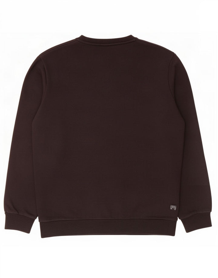 Puma Hombre Sudadera Gráfica Jumper Medium Negro Algodón