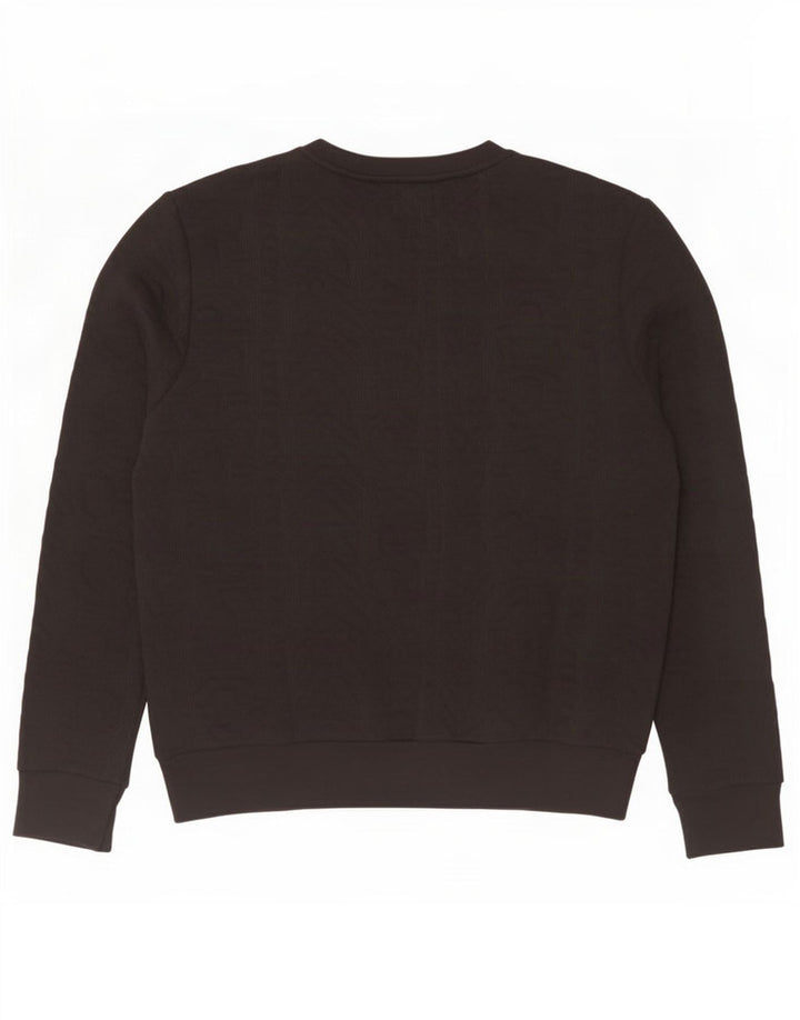 Tommy Hilfiger Sudadera para mujer Jumper UK 46 Grande Poliéster negro