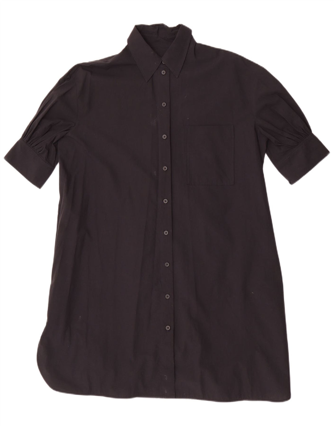 Cos Vestido recto extragrande para mujer EU 32 2XS Algodón negro