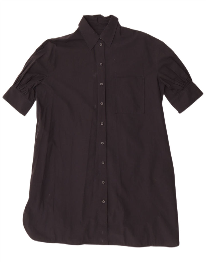 Cos Vestido recto extragrande para mujer EU 32 2XS Algodón negro