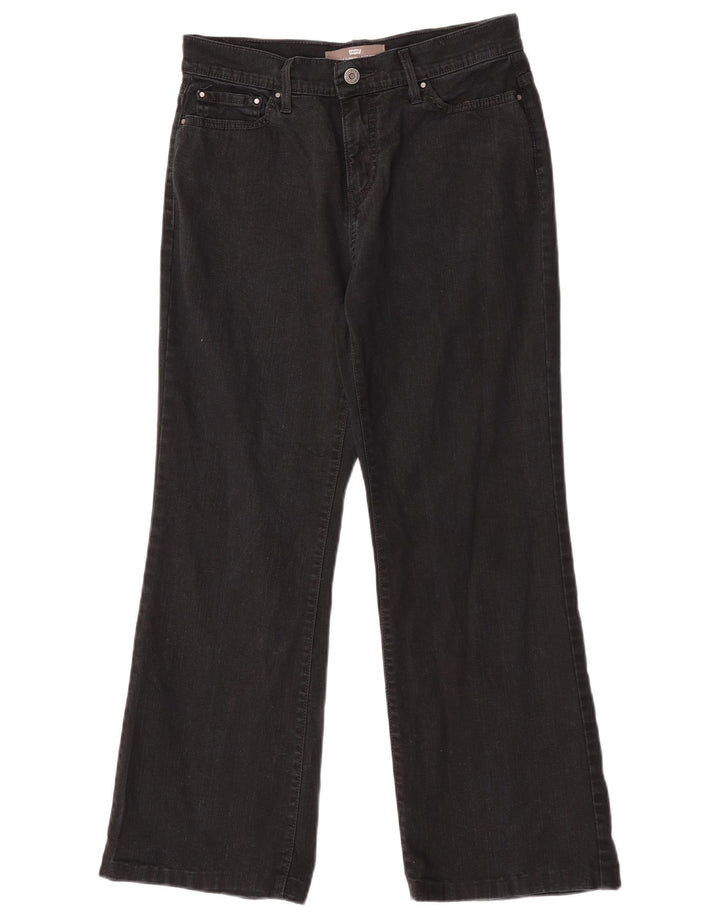 Levi's Jeans 512 adelgazantes con corte de bota para mujer US 8 Medium W27 L28 Algodón negro