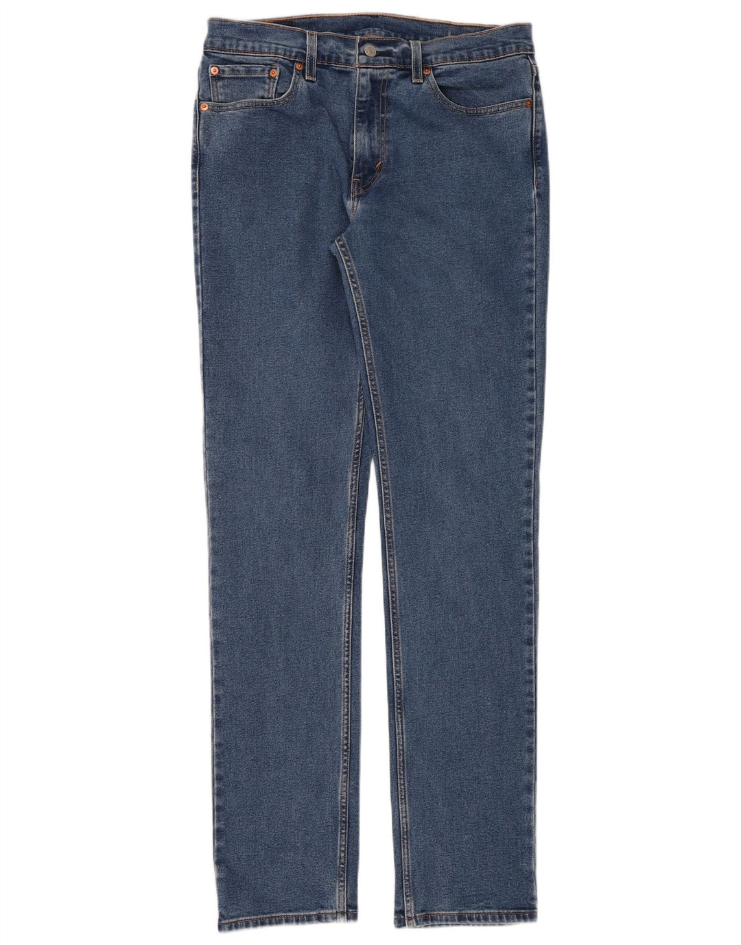 Levi's Hombre 511 Slim Jeans W32 L34 Algodón Azul