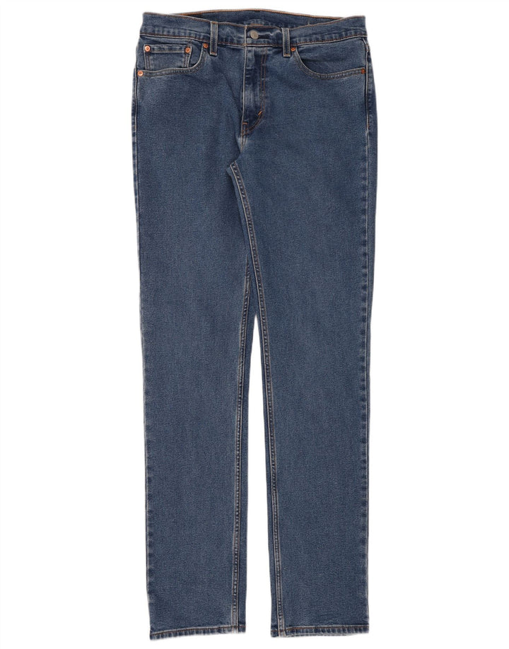 Levi's Hombre 511 Slim Jeans W32 L34 Algodón Azul