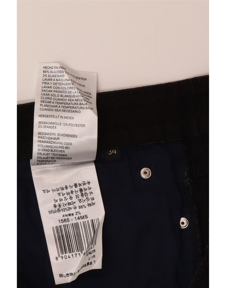 Nautica Vaqueros Bootcut para Hombre W34 L30 Algodón Negro