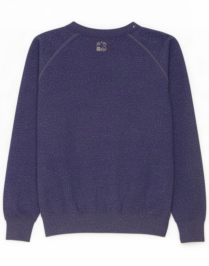 Replay Sudadera Estampada Hombre Jersey Azul Medio Poliéster