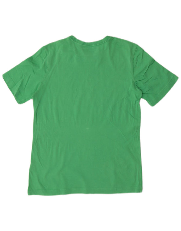 Adidas Camiseta Gráfica para Niños Top 13-14 Años Verde Algodón