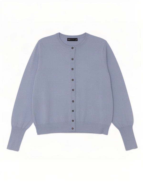 Marks & Spencer Cárdigan para Mujer UK 40 XL Viscosa Azul