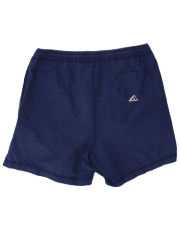 Adidas Hombre Pantalones Cortos Deportivos Medio Azul Marino Algodón