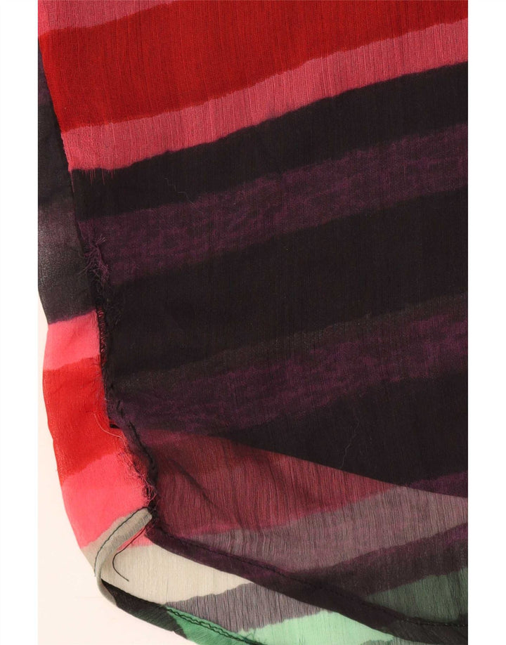 Desigual Blusa extragrande para mujer Reino Unido 46 Grande Rayas multicolores