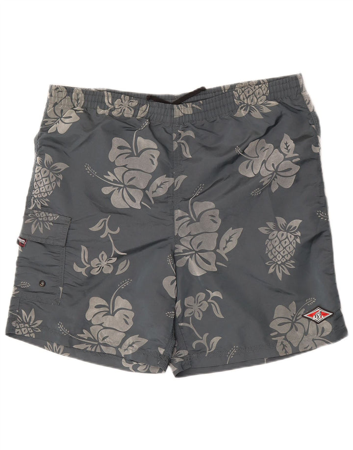 Pantalones cortos deportivos para hombre Bear XL Gris Floral Poliamida