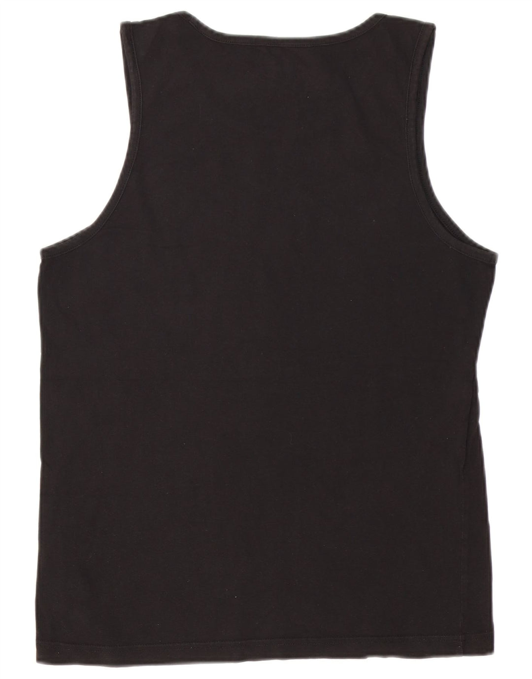Puma Hombre Gráfico Chaleco Top Pequeño Algodón Negro