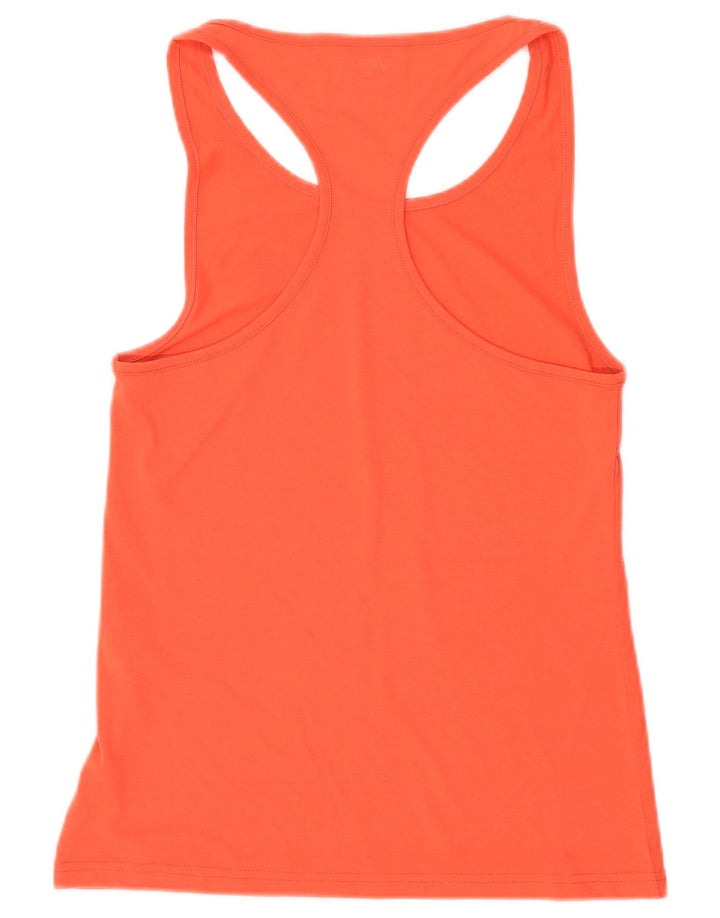 Asics Mujer Chaleco Top Reino Unido 10 Pequeño Rojo