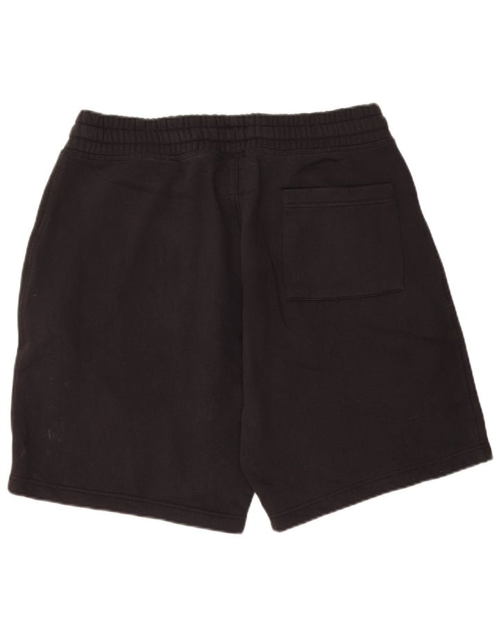 JACK WILLS Pantalones cortos deportivos para hombre de algodón negro grande
