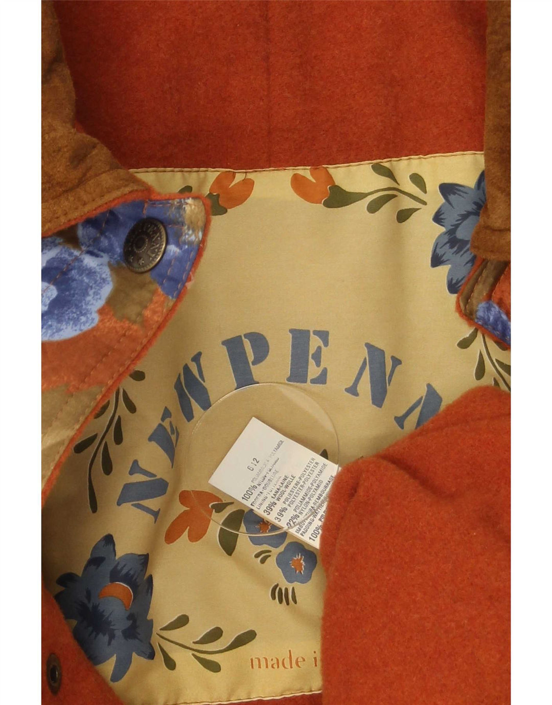 Abrigo extragrande para mujer Newpenny IT 42 Medio multicolor floral
