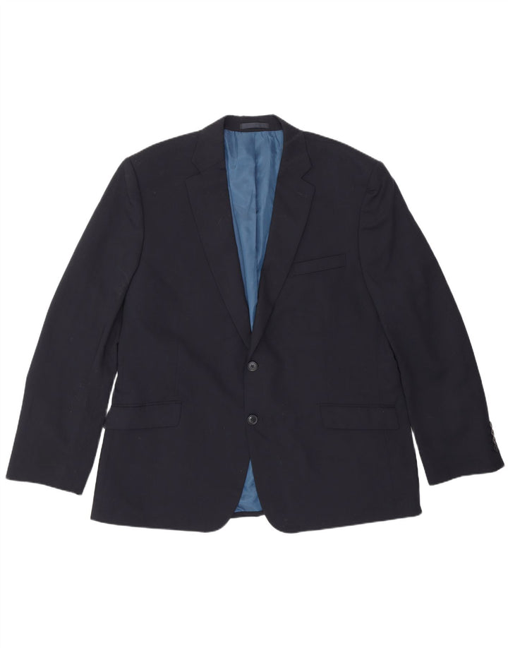 Marks & Spencer Chaqueta tipo blazer de 2 botones para hombre UK 38 Medium Azul marino Clásico