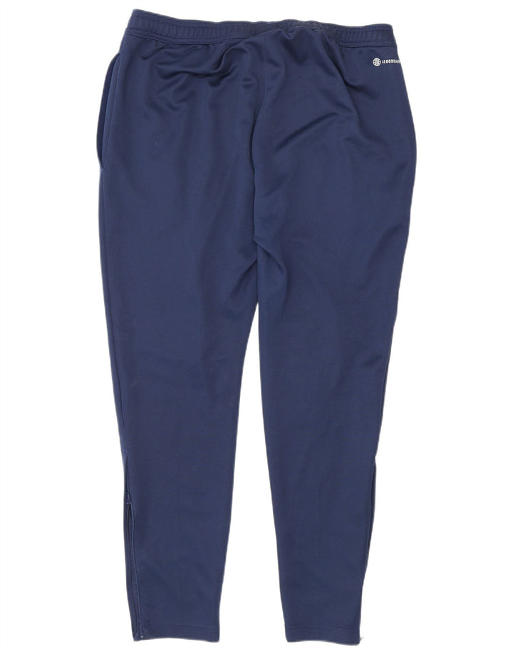 Adidas Hombre Aeroready Pantalones De Chándal Grande Azul Marino Poliéster