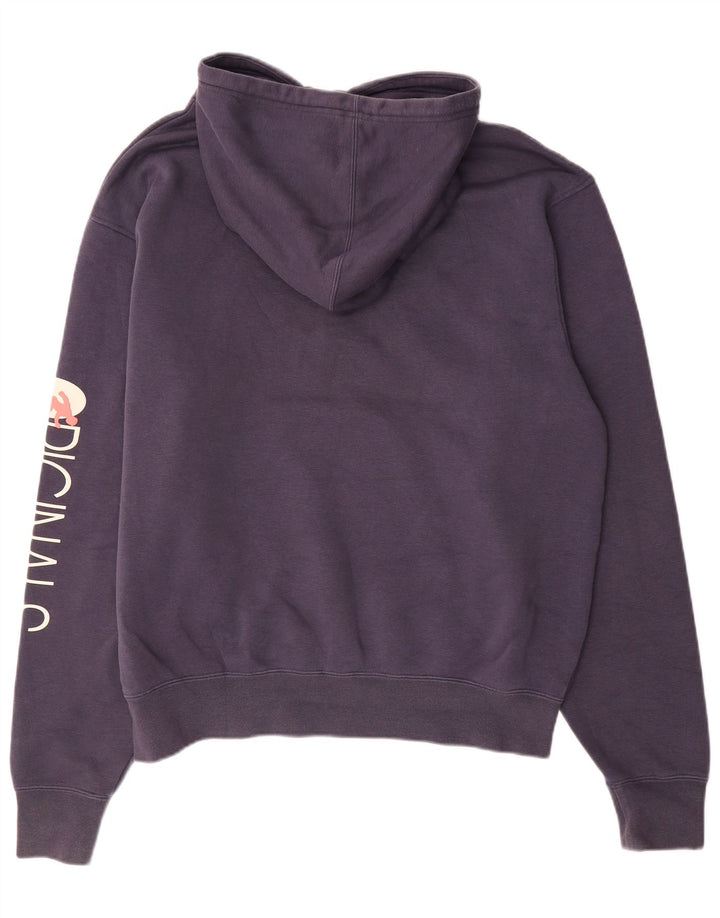 ADIDAS Hombre Graphic Sudadera con capucha Jumper Grande Azul Marino Algodón