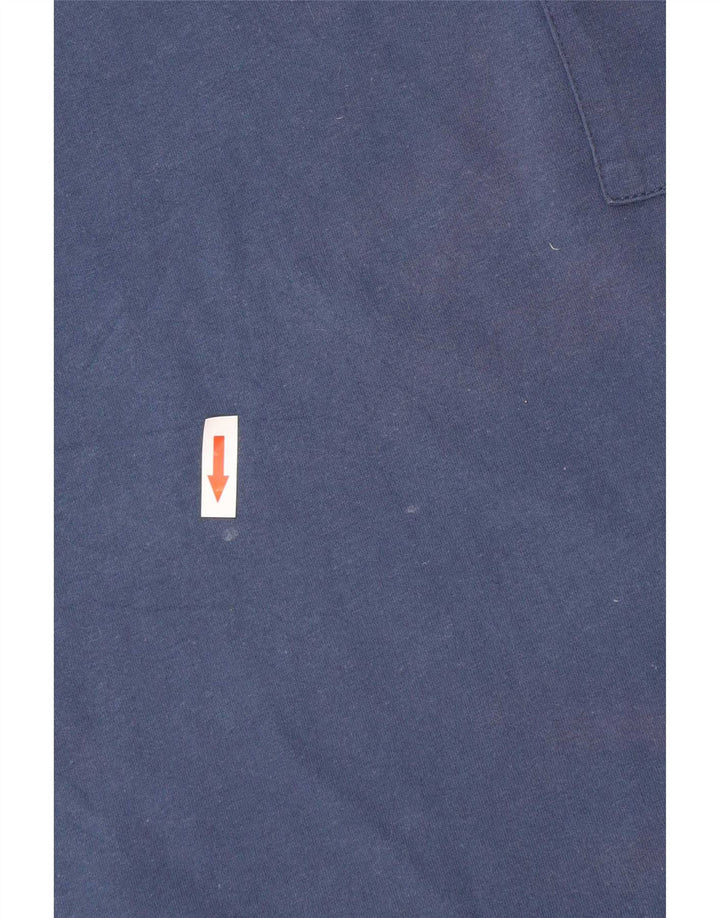 Billabong Hombre Camiseta Top Medium Azul Marino Algodón