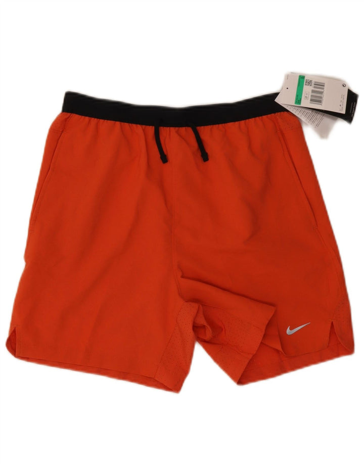 Nike Pantalones cortos deportivos para niños 13-14 años XL Rojo Poliéster