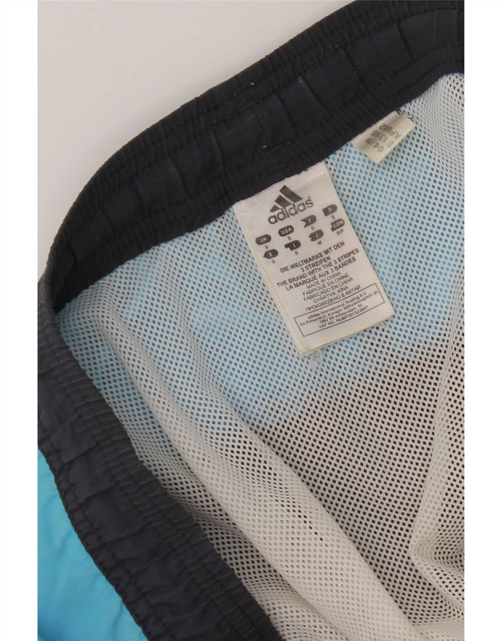 Adidas Hombre Cargo Bañador Shorts Pequeño Azul Marino Colorblock Poliéster