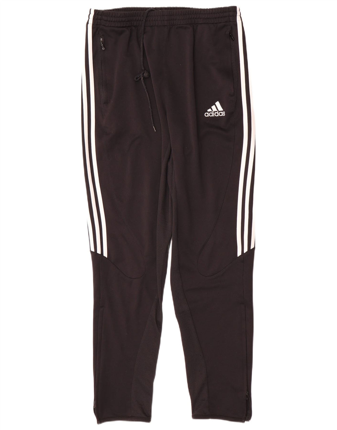 Adidas Pantalones de chándal para hombre UK 44/46 Large Negro Poliéster