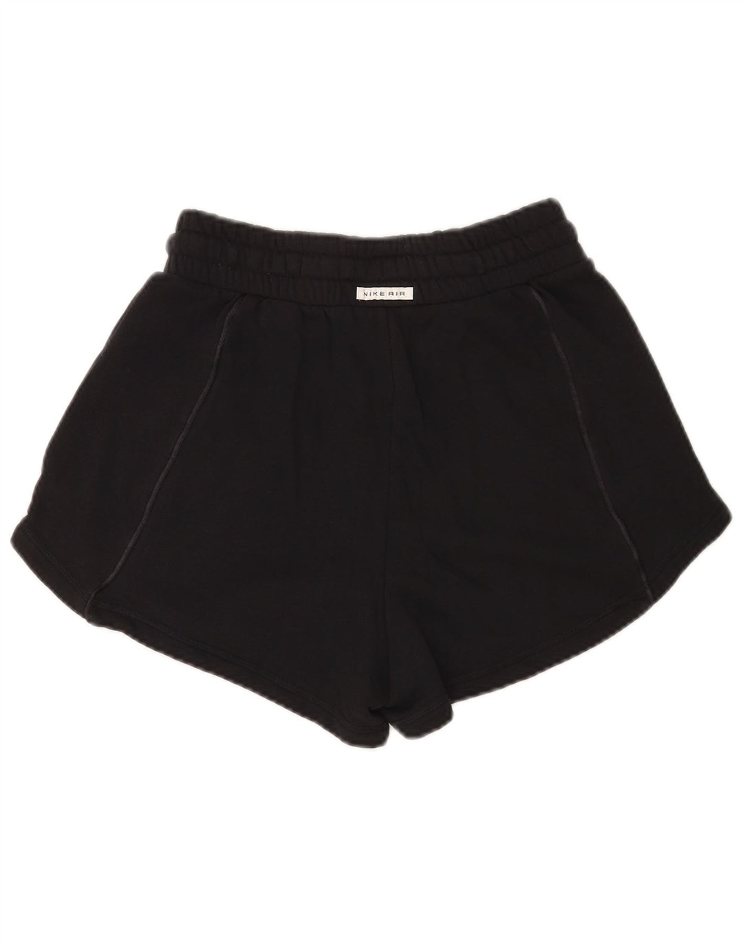 Nike - Pantalones cortos deportivos para mujer, talla 40, talla pequeña, algodón negro