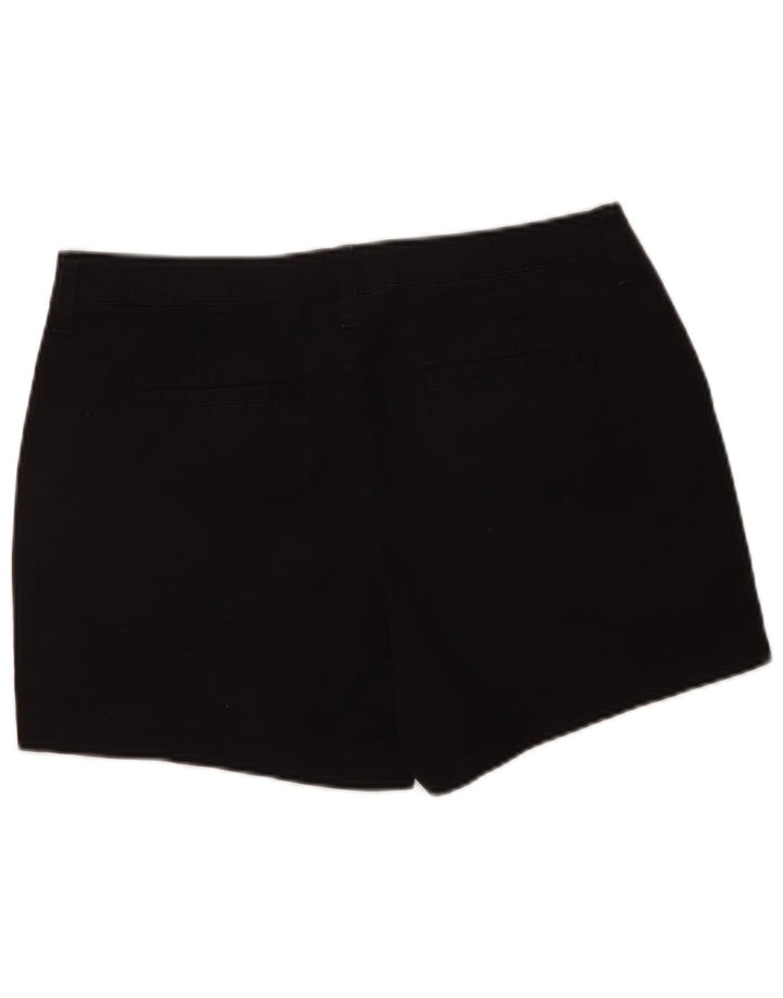 Gap Pantalones cortos chinos para mujer US 10 grande W32 algodón negro