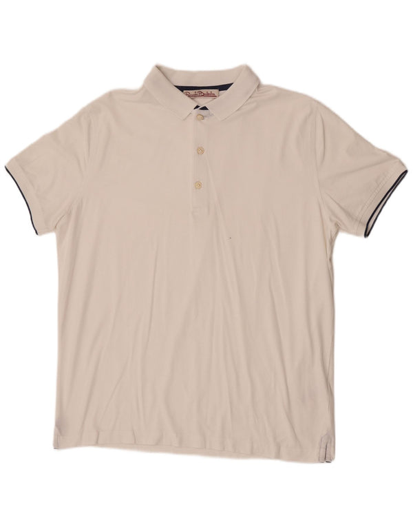 Renato Balestra Polo Hombre IT 54 XL Algodón Blanco