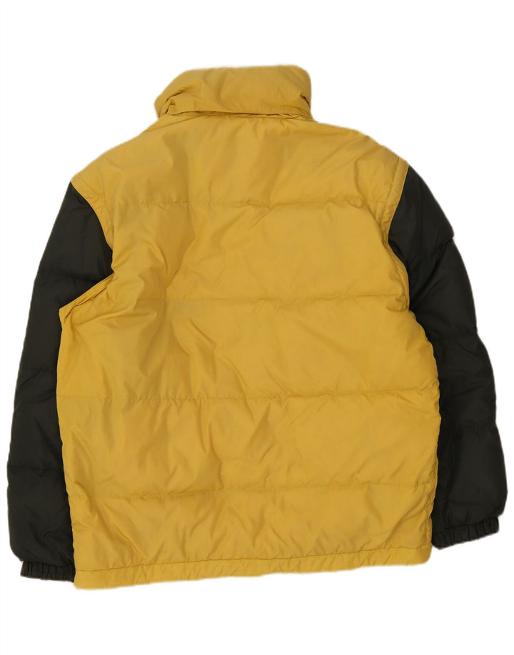 Fila Chaqueta acolchada para hombre UK 38 Medium Yellow Colourblock