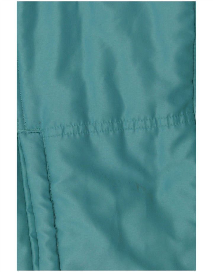 WEIRD FISH Chaleco acolchado para mujer UK 44 Grande Poliéster turquesa