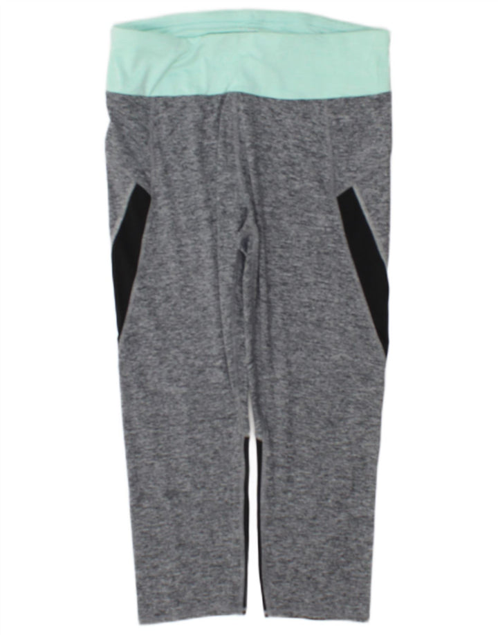 Leggings capri para mujer Marks & Spencer UK 44 Gris medio Colorblock