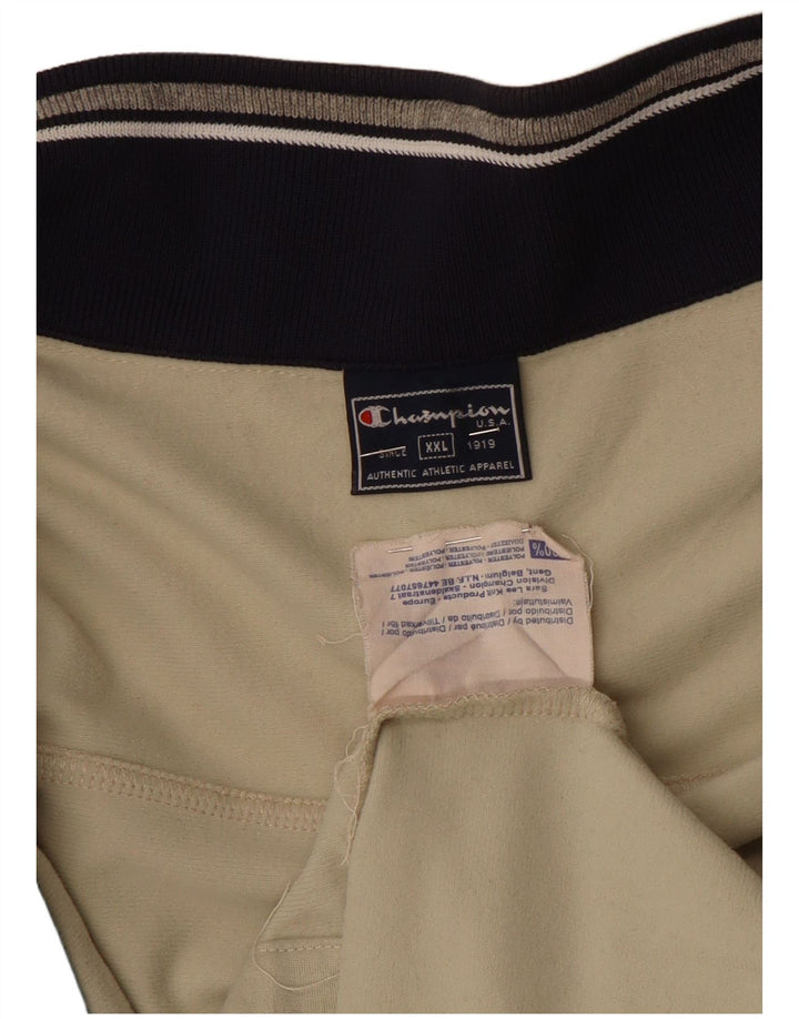 Champion Chaqueta de chándal para hombre 2XL Poliéster beige