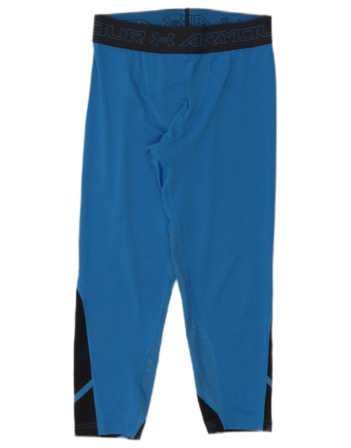 Under Armour Leggings capri gráficos para hombre XS Azul Colorblock
