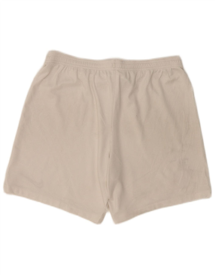 NIKE Mens Inter Milan Sport Shorts Grande Poliéster Blanco