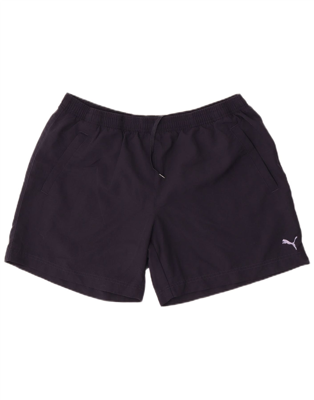 Puma Pantalones cortos deportivos gráficos para hombre XL Poliéster azul marino