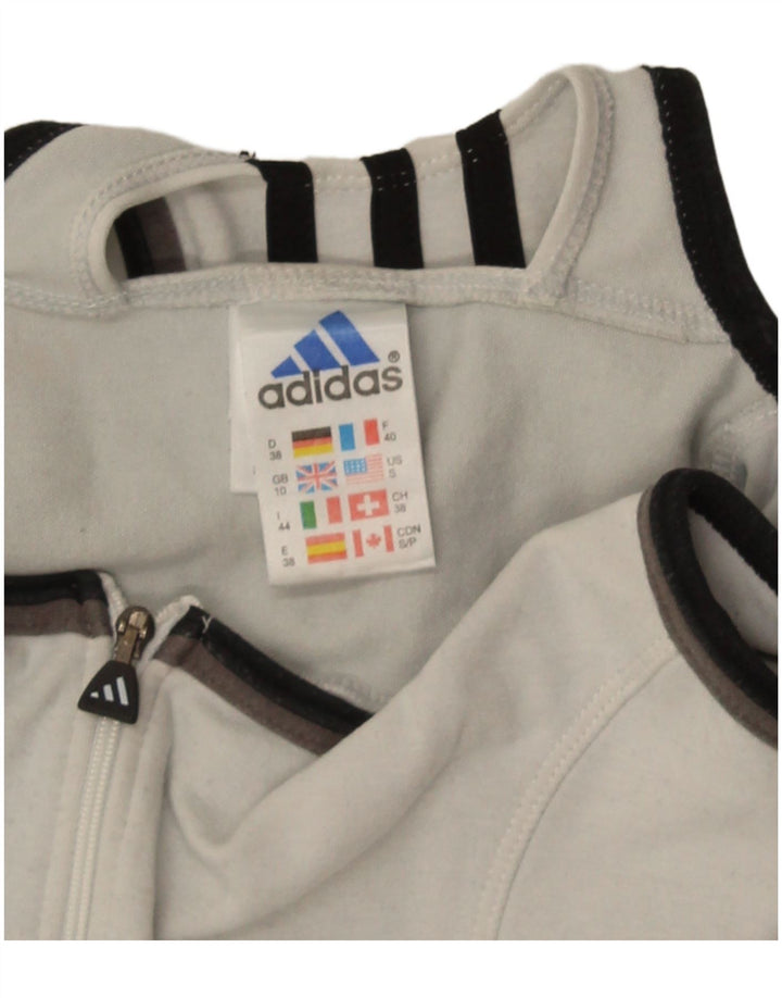 Adidas Mono corto para mujer UK 10 Small Black Colourblock Cotton