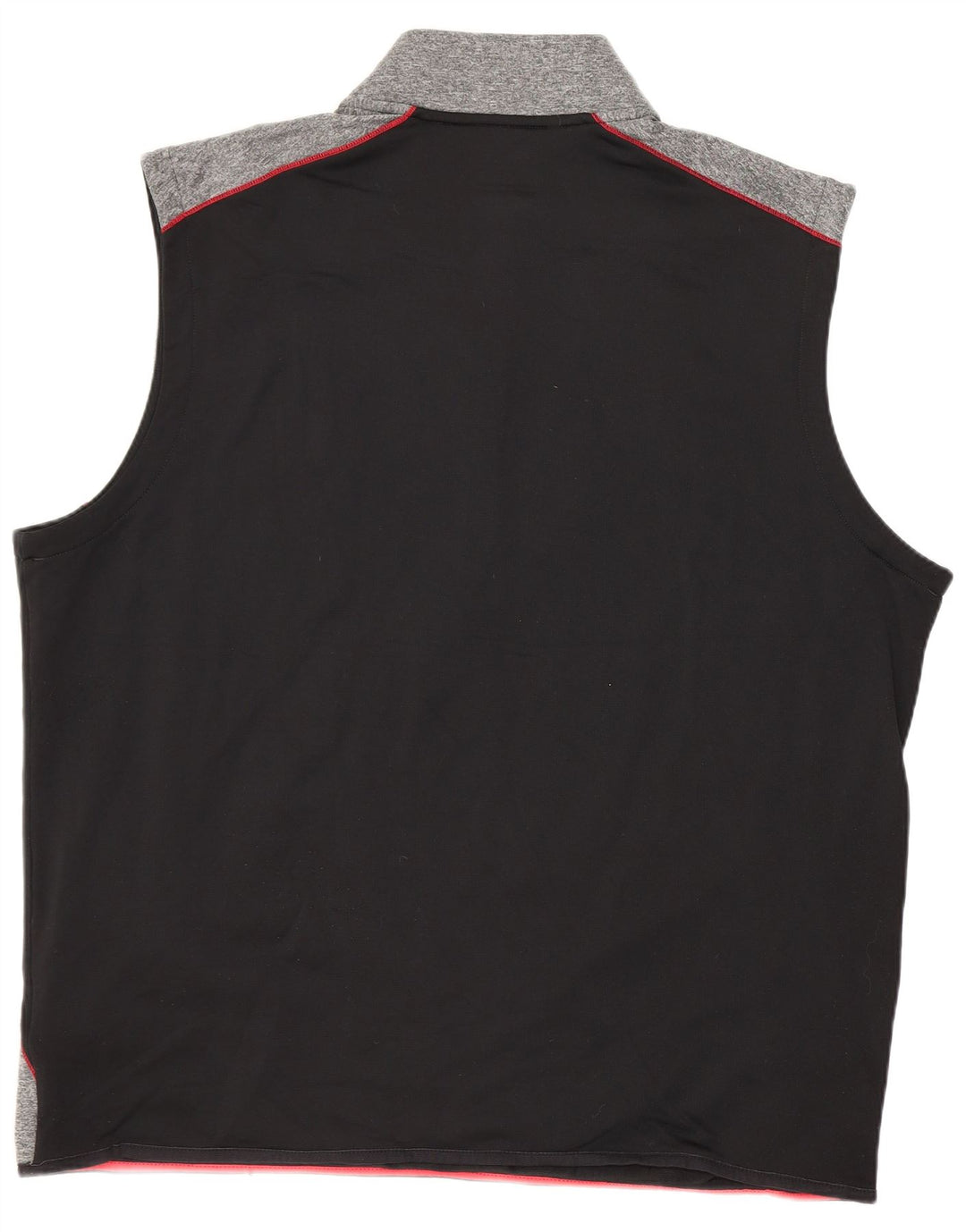 Adidas Hombre Climaheat Sin Mangas Jersey Chándal Top XL Gris Colorblock