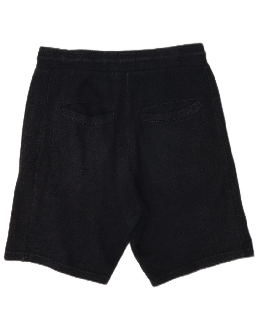 Zara Hombre Pantalones Cortos Sport Medio Azul Marino Algodón